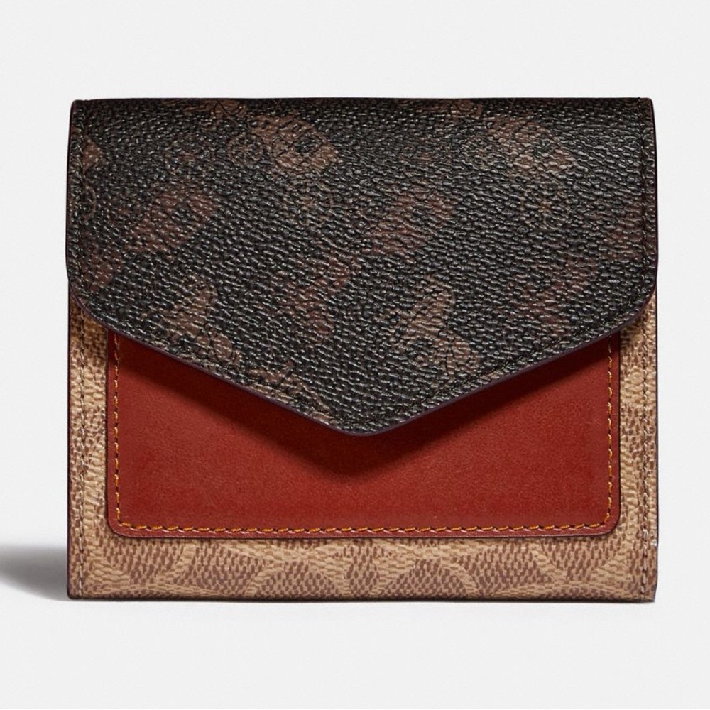Wyn Small Wallet With Horse And Carriage Print